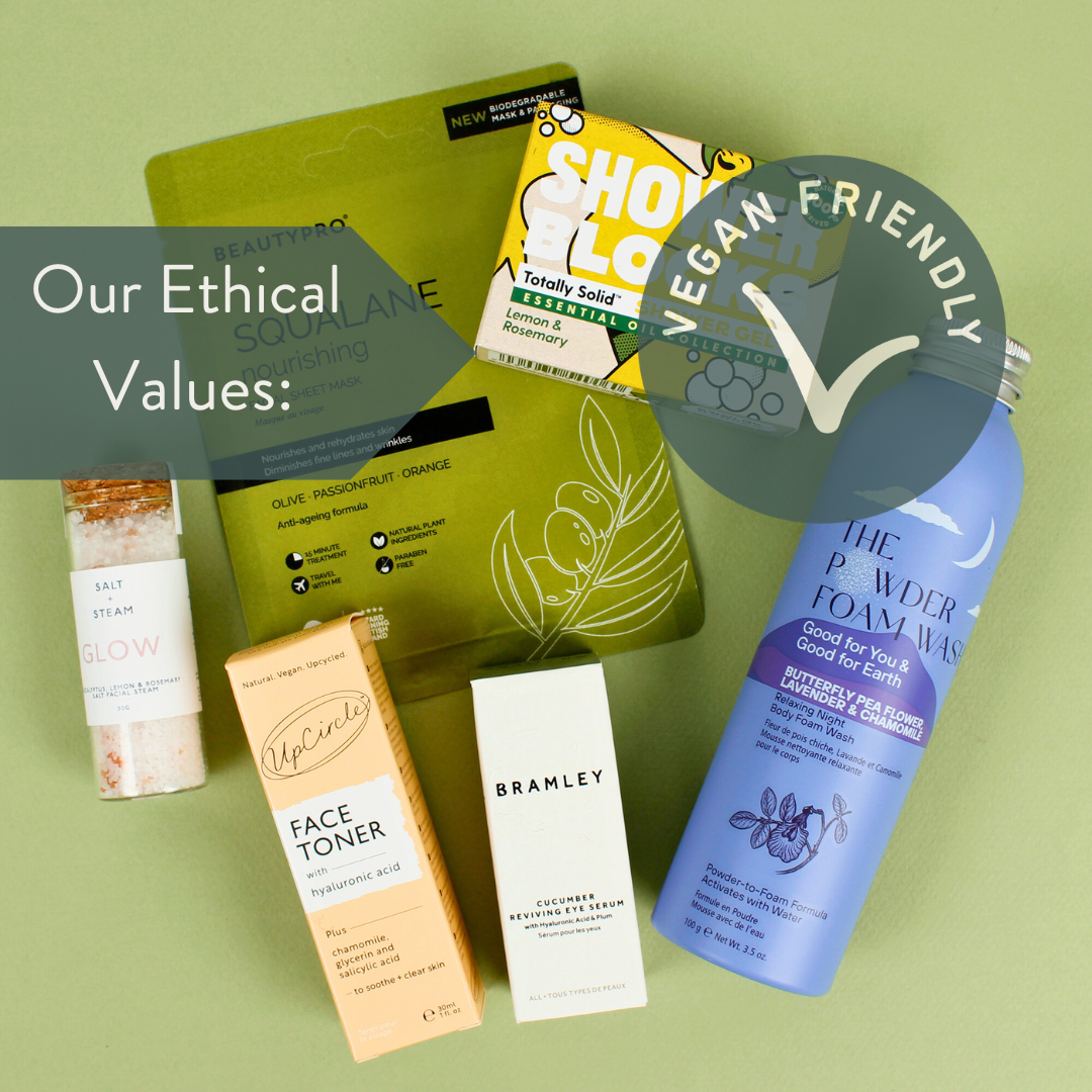 Our Ethical Values: Vegan Friendly