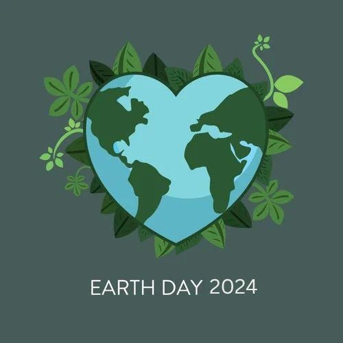 Earth Day 2024 - Green Tulip