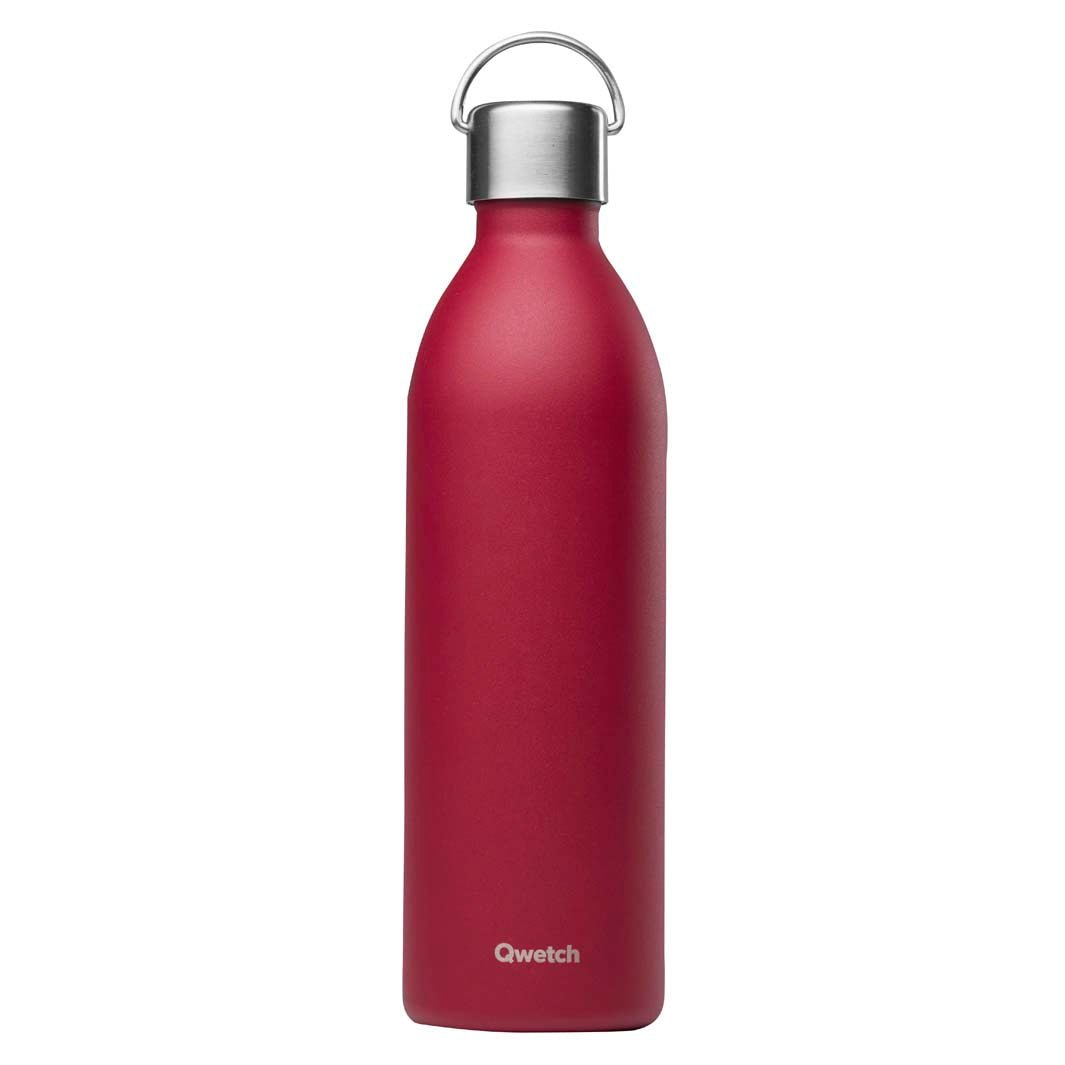 1L 'Active' Insulated Stainless Steel Bottle - Block Colours - Green Tulip