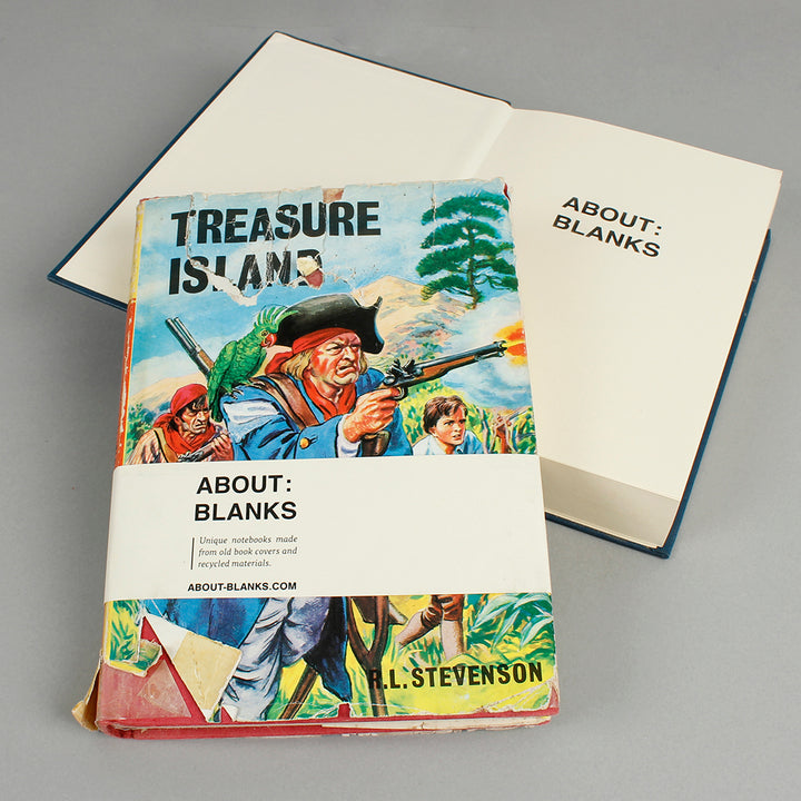 Original Book Sketch Notebook A - Treasure Island