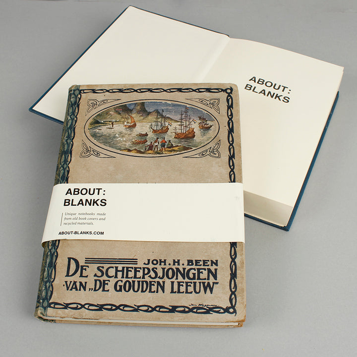 Original Book Sketch Notebook G - De Scheepsjongen Van De Gouden Leeuw