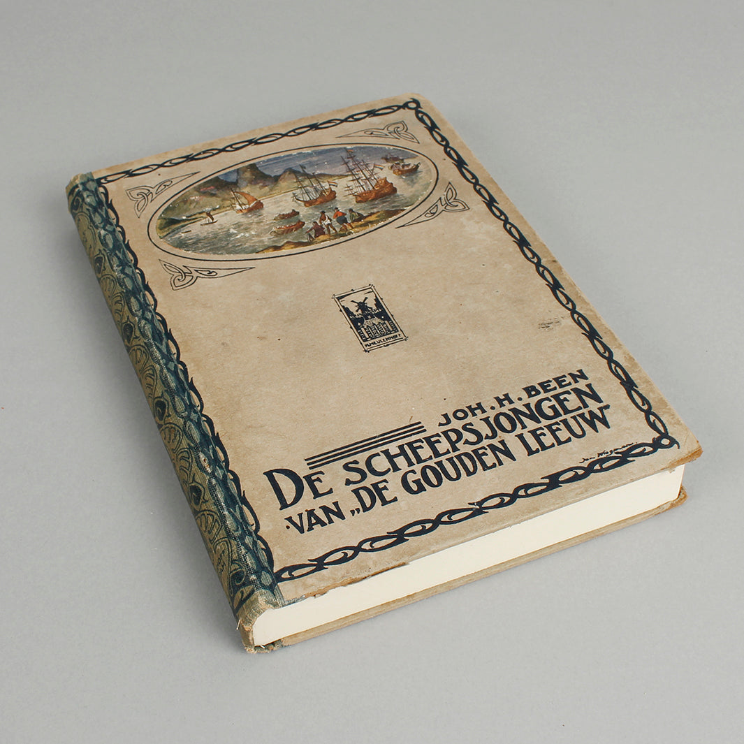 Original Book Sketch Notebook G - De Scheepsjongen Van De Gouden Leeuw