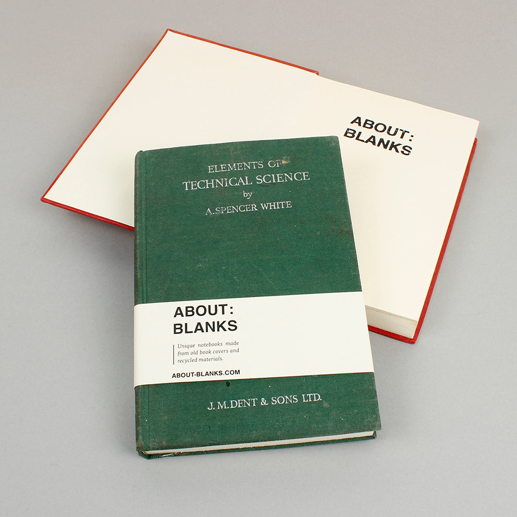 Original Book Sketch Notebook I - Elements of Technical Science