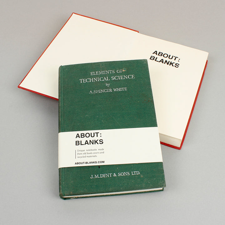 Original Book Sketch Notebook I - Elements of Technical Science