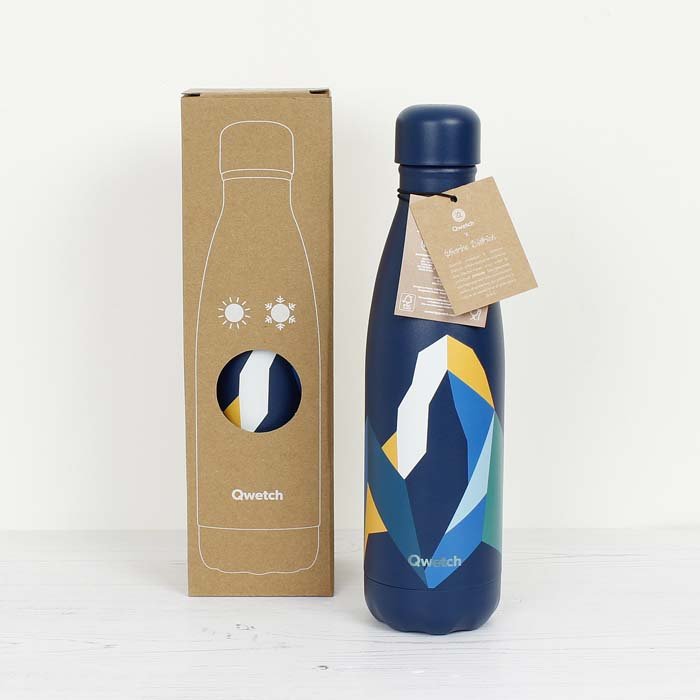 500ml Insulated Stainless Steel Bottle - The Artists' Collection - Green Tulip