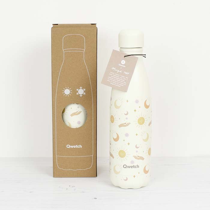 500ml Insulated Stainless Steel Bottle - The Tranquil Collection - Green Tulip