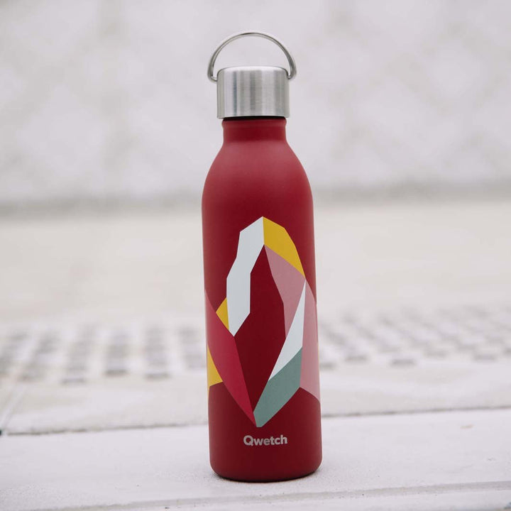 600ml 'Active' Insulated Stainless Steel Bottle - Altitude - Green Tulip