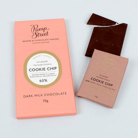 Cookie Chip 60% Dark Milk Chocolate Bar