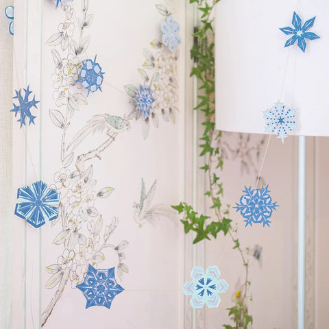 Snowflakes Paper Garland