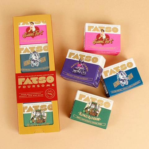 Fatso Foursome Mini Bar Set