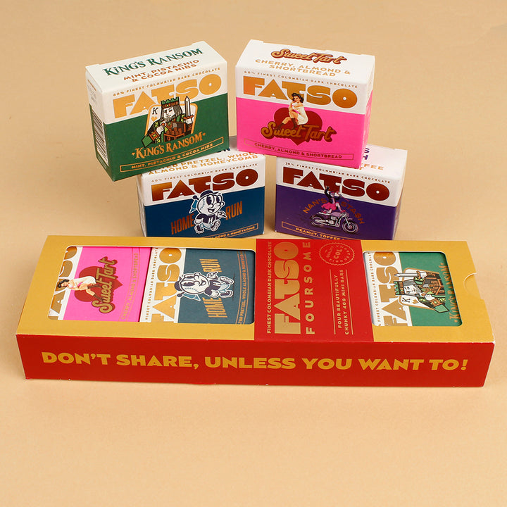 Fatso Foursome Mini Bar Set