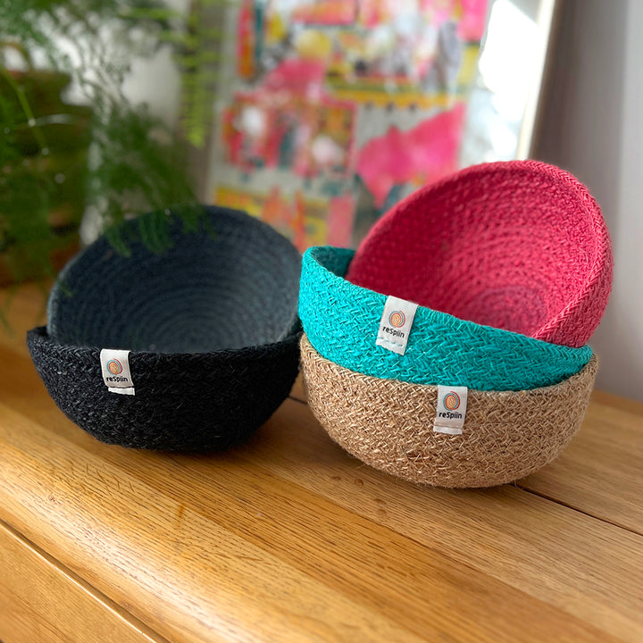 Jute Mini Bowl - Large