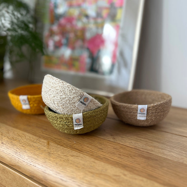 Jute Mini Bowl - Small