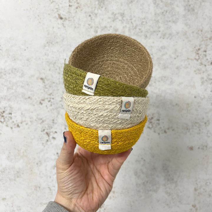 Jute Mini Bowl - Small