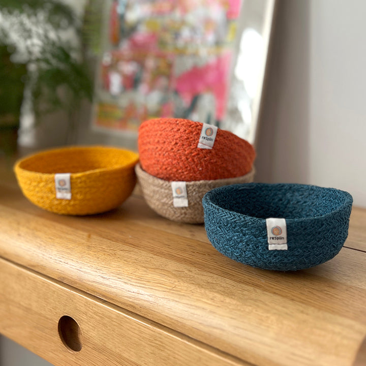 Jute Mini Bowl - Medium