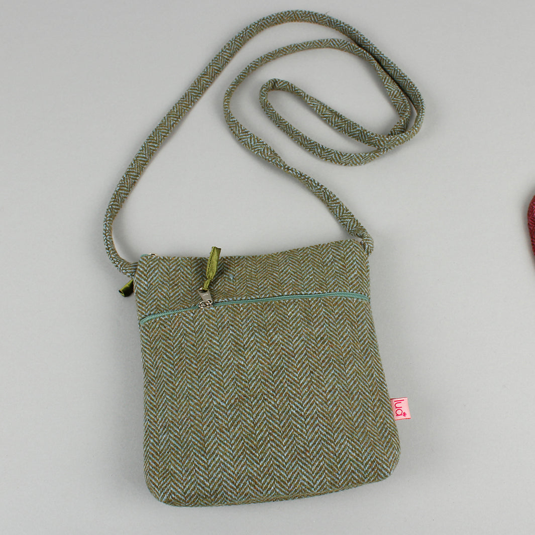 Herringbone Cross Body Purse