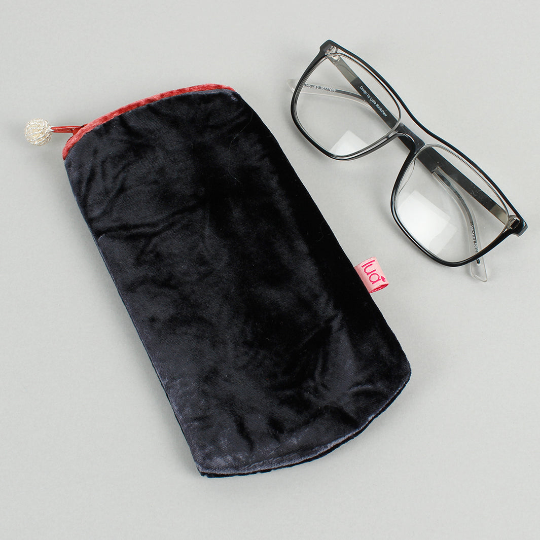 Velvet Glasses Purse