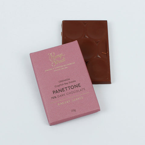 Panettone 70% Dark Chocolate Bar