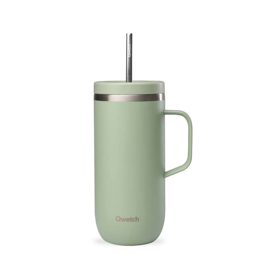 600ml Insulated Stainless Steel Cold Cup With Handle