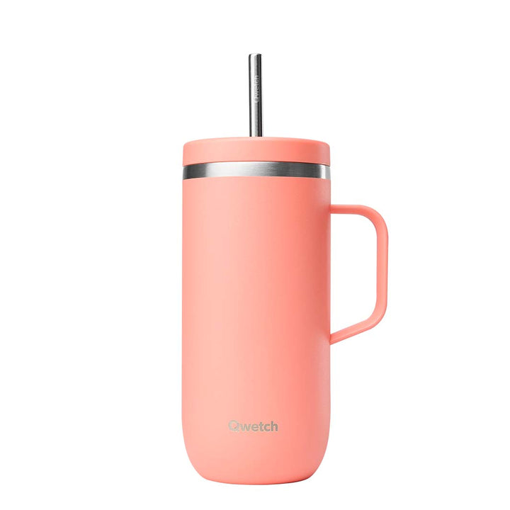 600ml Insulated Stainless Steel Cold Cup With Handle