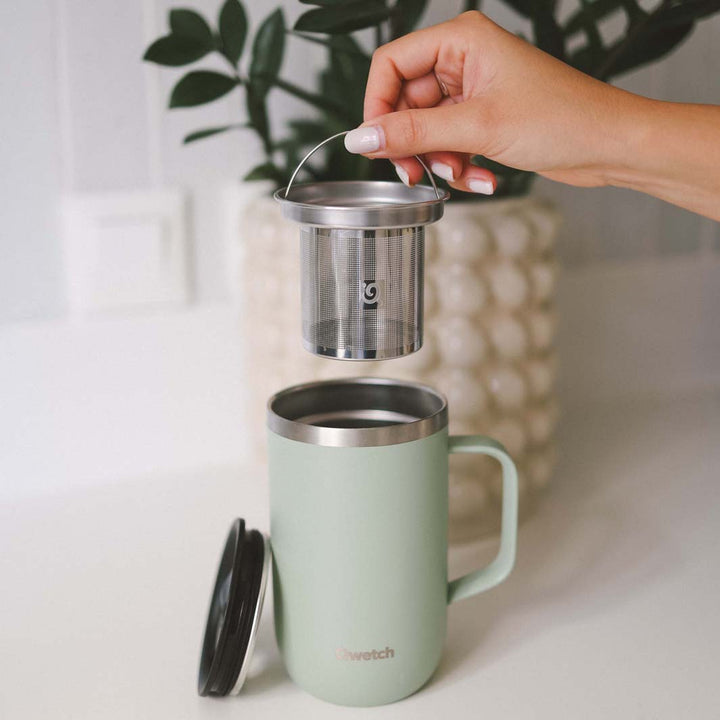 470ml Insulated Stainless Steel Mug With Handle