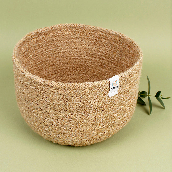 Jute Tall Basket - Large