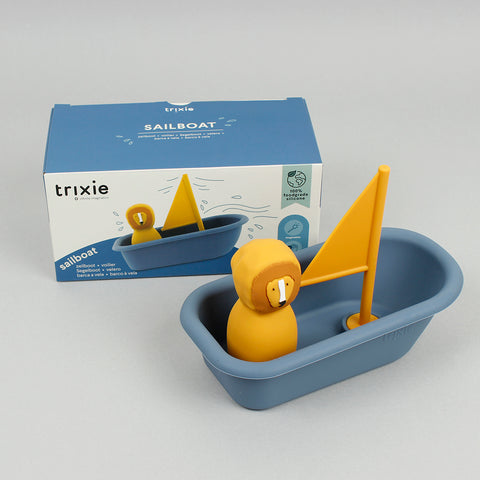 Mr Lion Sailboat Bath Toy