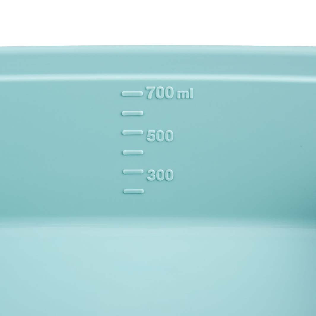 24fl oz Rectangle Silicone BounceBox -  Seafoam