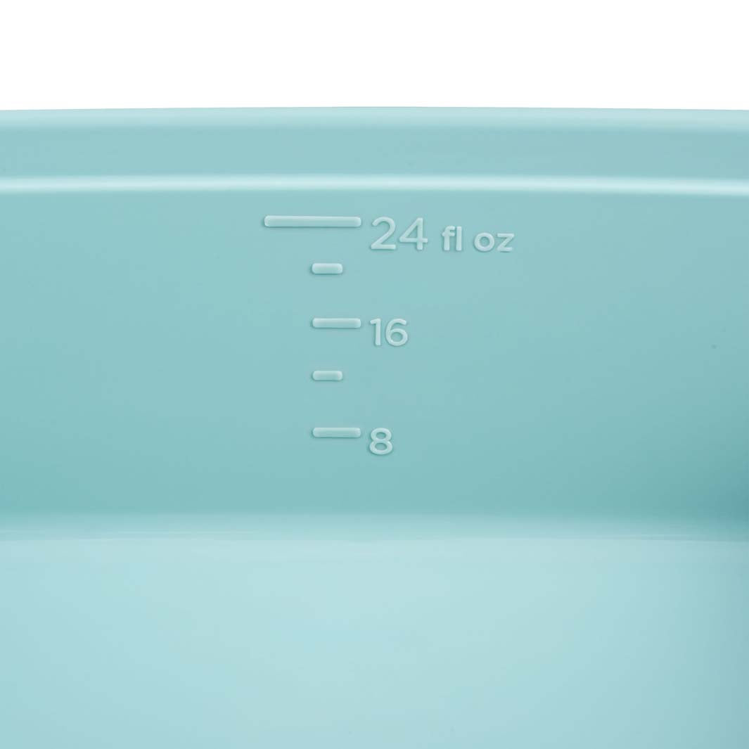 48fl oz Rectangle Silicone BounceBox - Seafoam