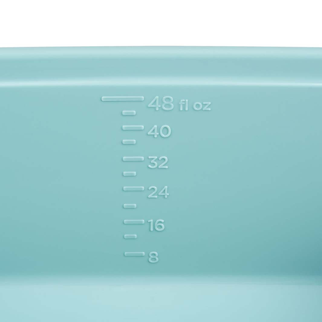 48fl oz Rectangle Silicone BounceBox - Seafoam