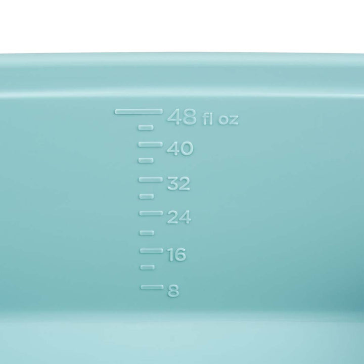 48fl oz Rectangle Silicone BounceBox - Seafoam