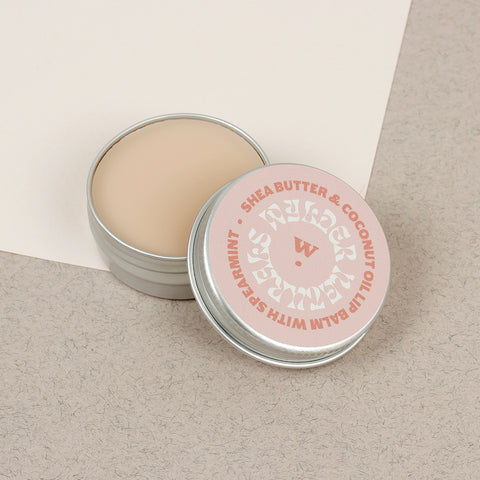 Shea Butter & Coconut Oil Lip Balm with Spearmint 15g