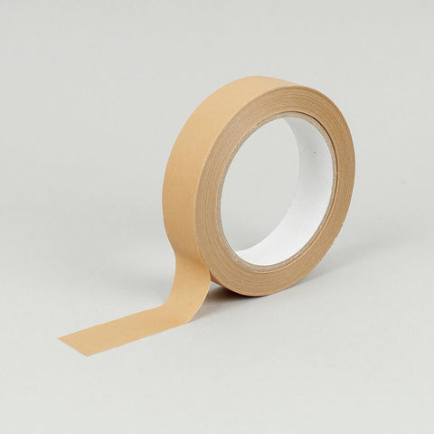 Adhesive Paper Tape - Brown - 25mm x 50m