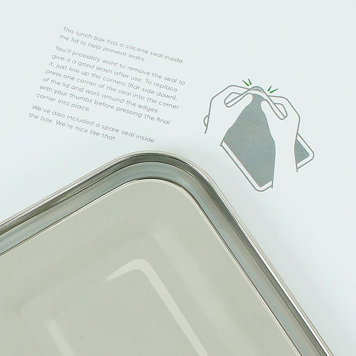 Adoni - Leak Resistant Lunch Box - Green Tulip