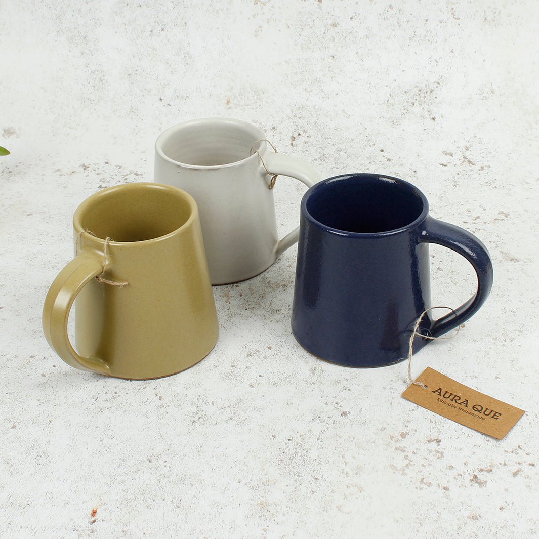 Alo Stoneware Mug - Green Tulip