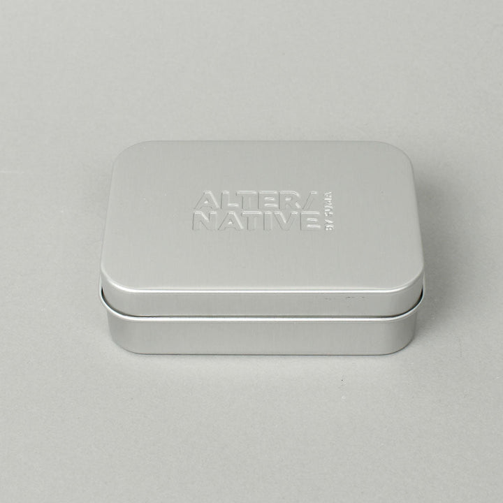 Alter/native Travel Soap Tin - Green Tulip