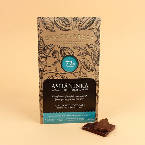 Asháninka 72% Dark Chocolate Bar