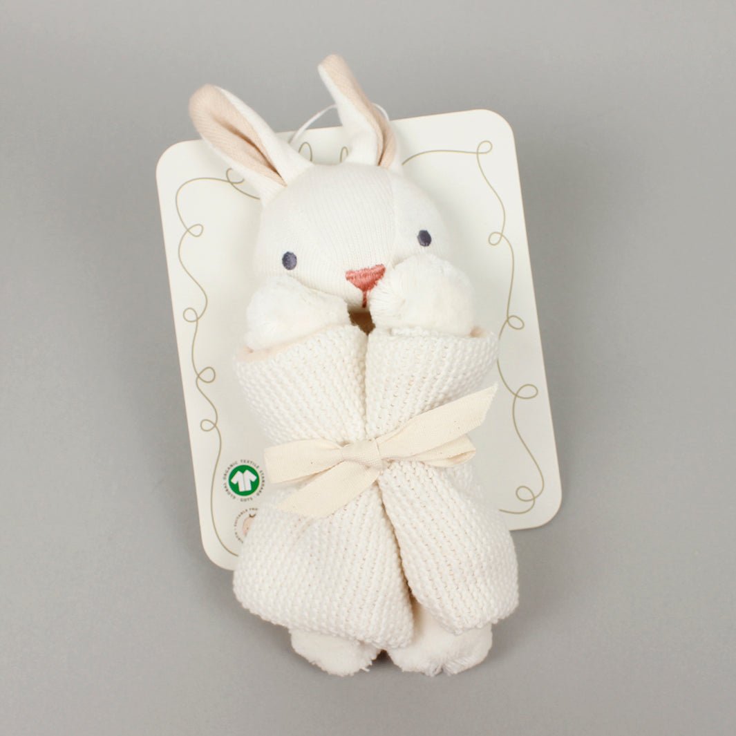 Baby Threads Bunny Comforter - Green Tulip