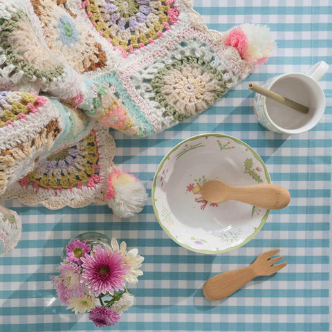 Baby's Bamboo Feeding Utensils