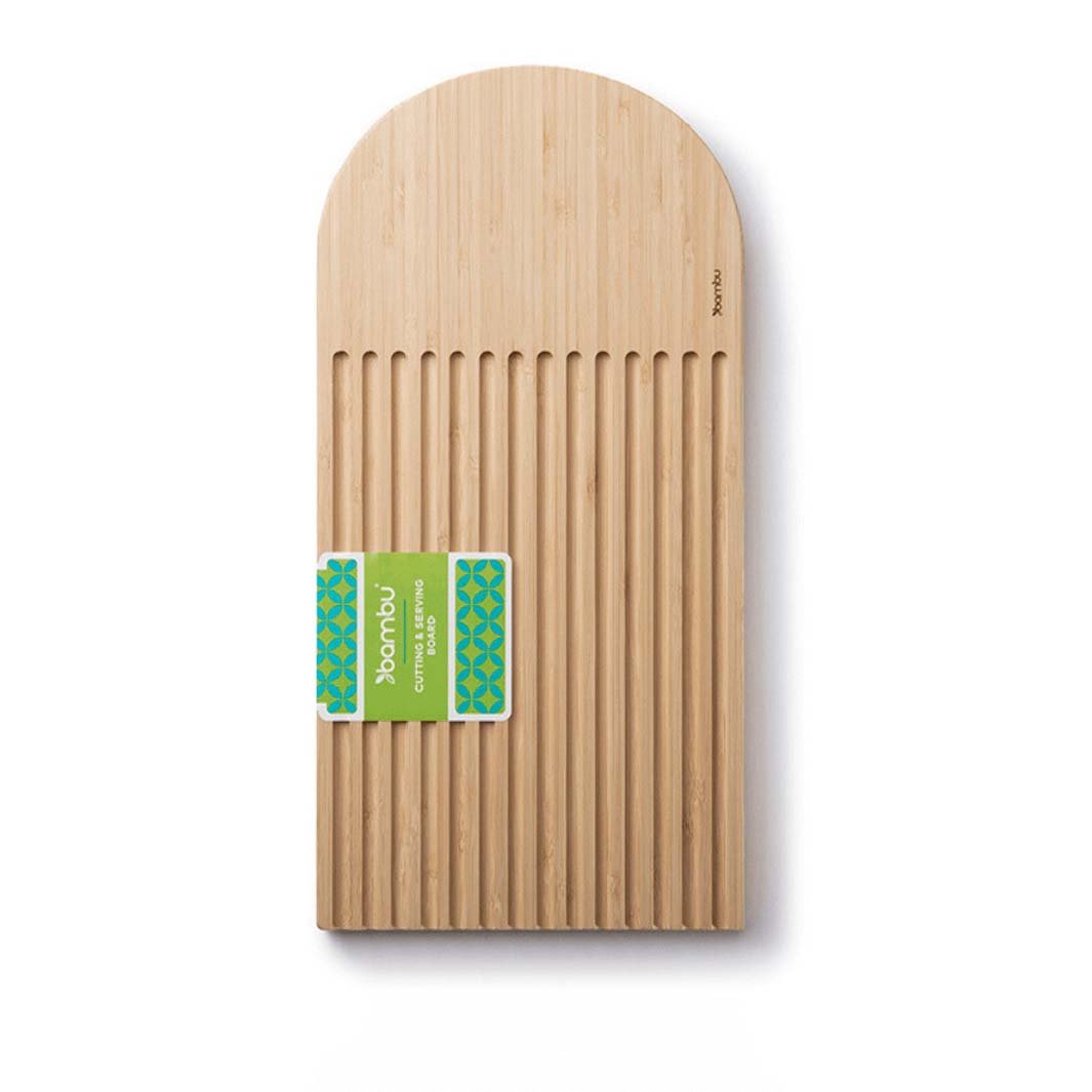 Bamboo Arch Bread Board - Green Tulip