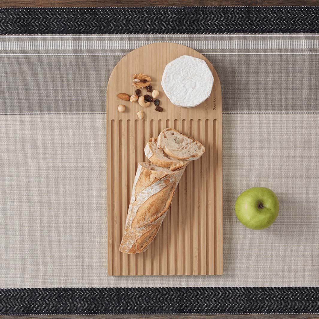 Bamboo Arch Bread Board - Green Tulip