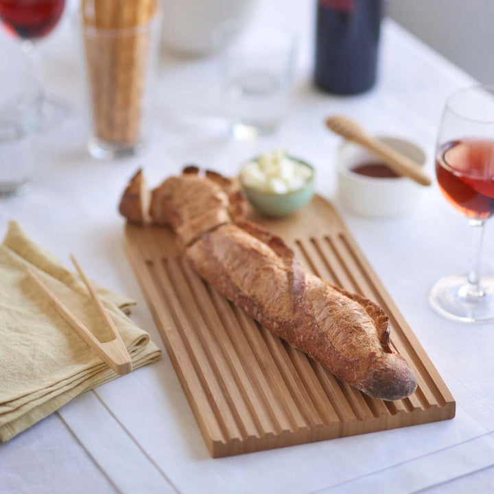 Bamboo Arch Bread Board - Green Tulip