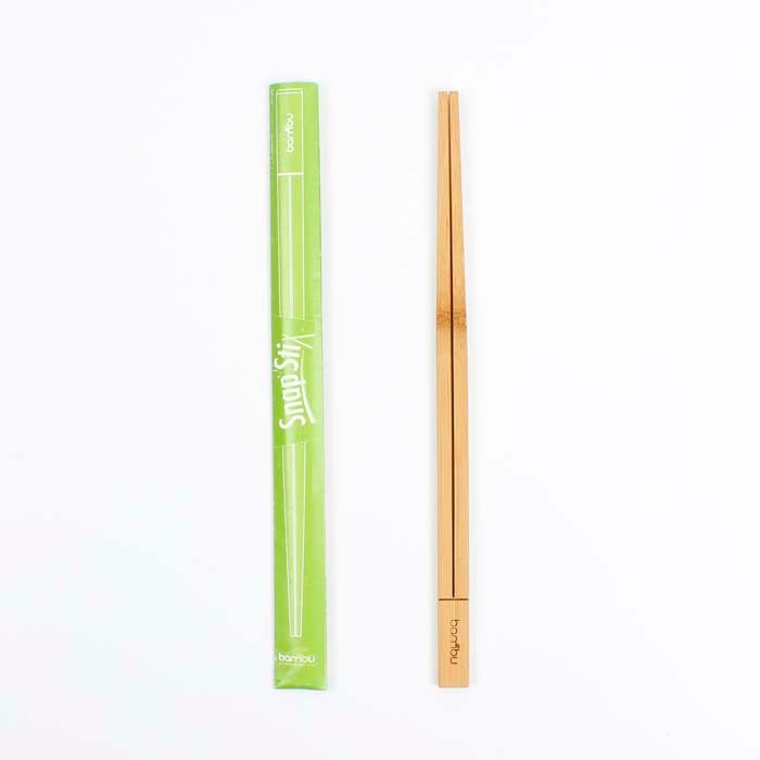 Bamboo Chopsticks - Green Tulip