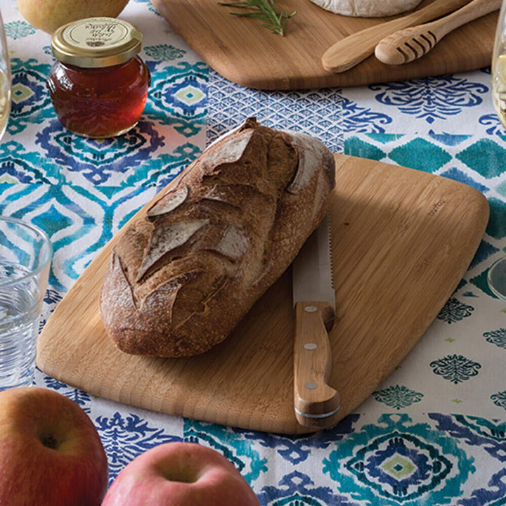 Bamboo Classic Cutting & Serving Board - Green Tulip