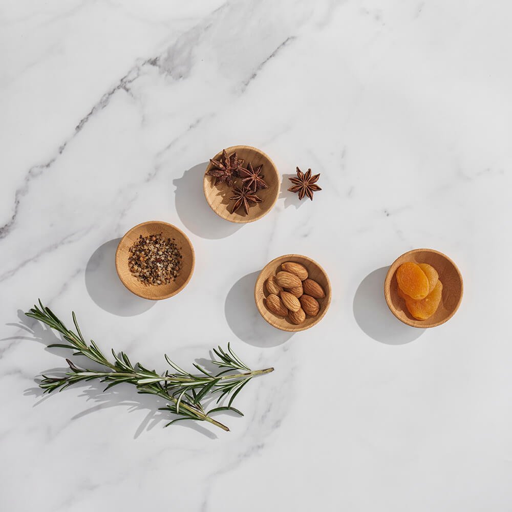 Bamboo Condiment Cup - Green Tulip