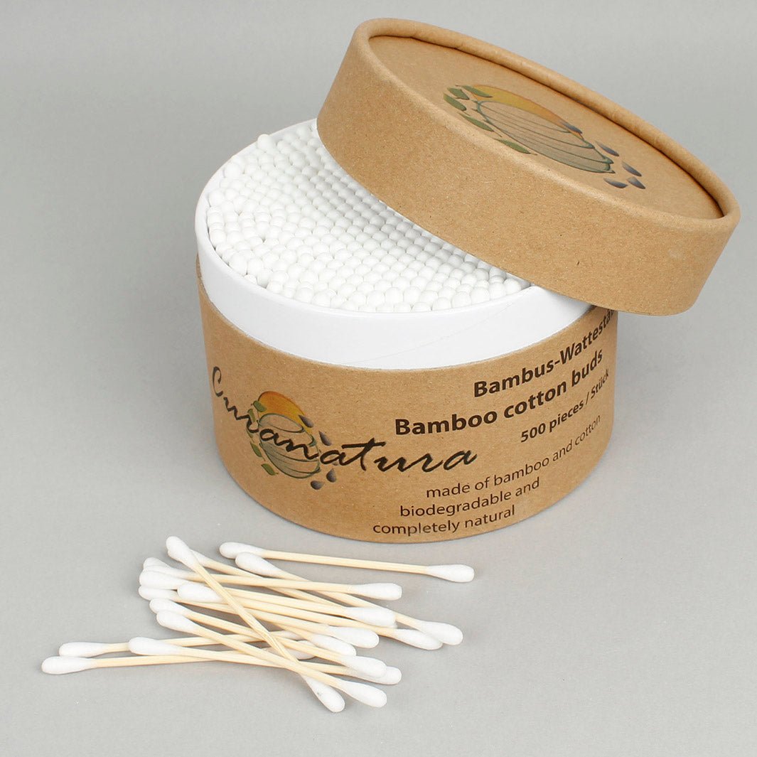 Bamboo Cotton Buds - Green Tulip