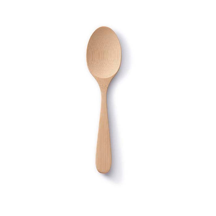 Bamboo Kitchen Spoons - Green Tulip