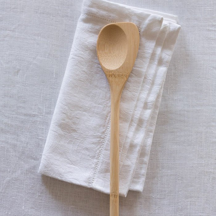 Bamboo Kitchen Spoons - Green Tulip