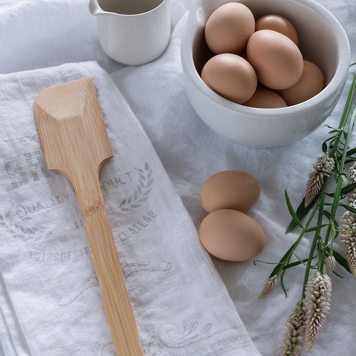 Bamboo Spatulas - Green Tulip