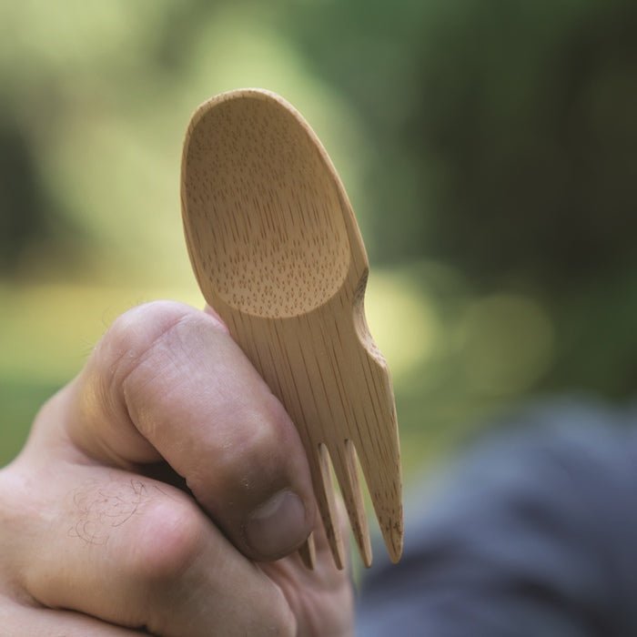 Bamboo Sporks - Green Tulip